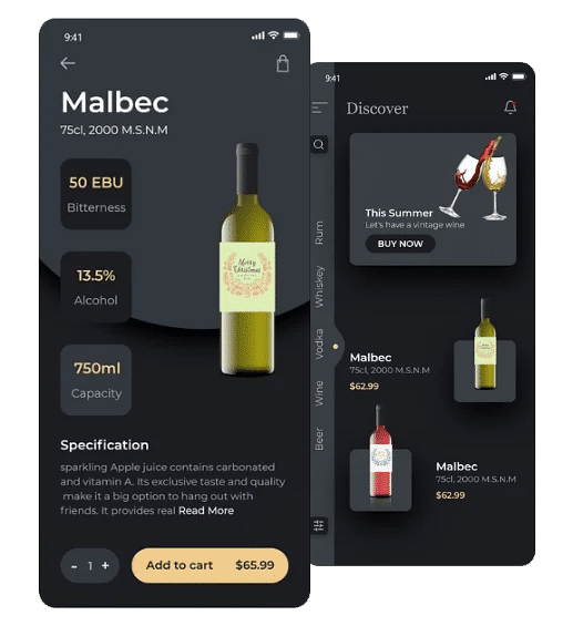 Adaptive Wine App