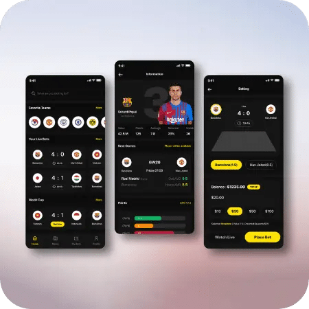 sports betting app development