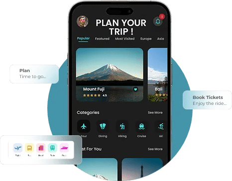 Trip Planner App Development Company