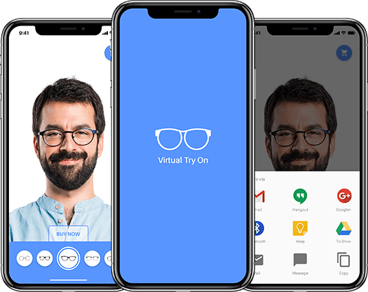 Virtual Try On Glasses, Sunglasses & Eyeglasses Online