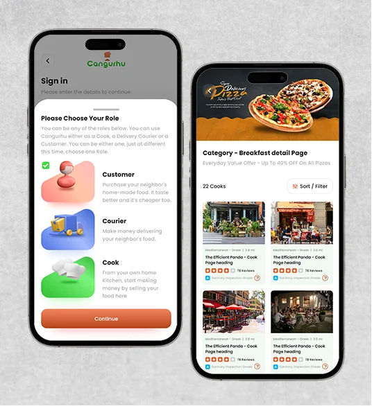 AI-powered Food Delivery App