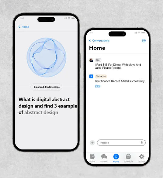 AI-powered finance management app