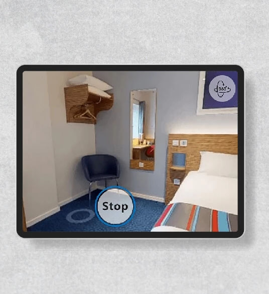virtual tour for hospitality industry