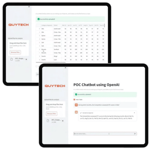 Chatbot for Data Analysis