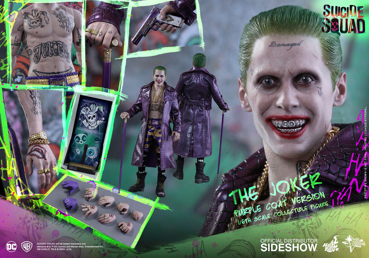 The Joker Purple Coat Version Sixth Scale Figure by Hot Toys
