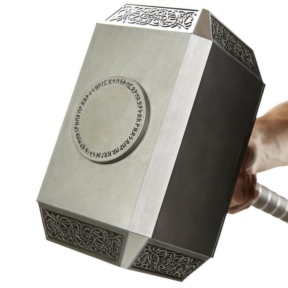 Hasbro marvel legends thor sale mjolnir hammer electronic prop replica