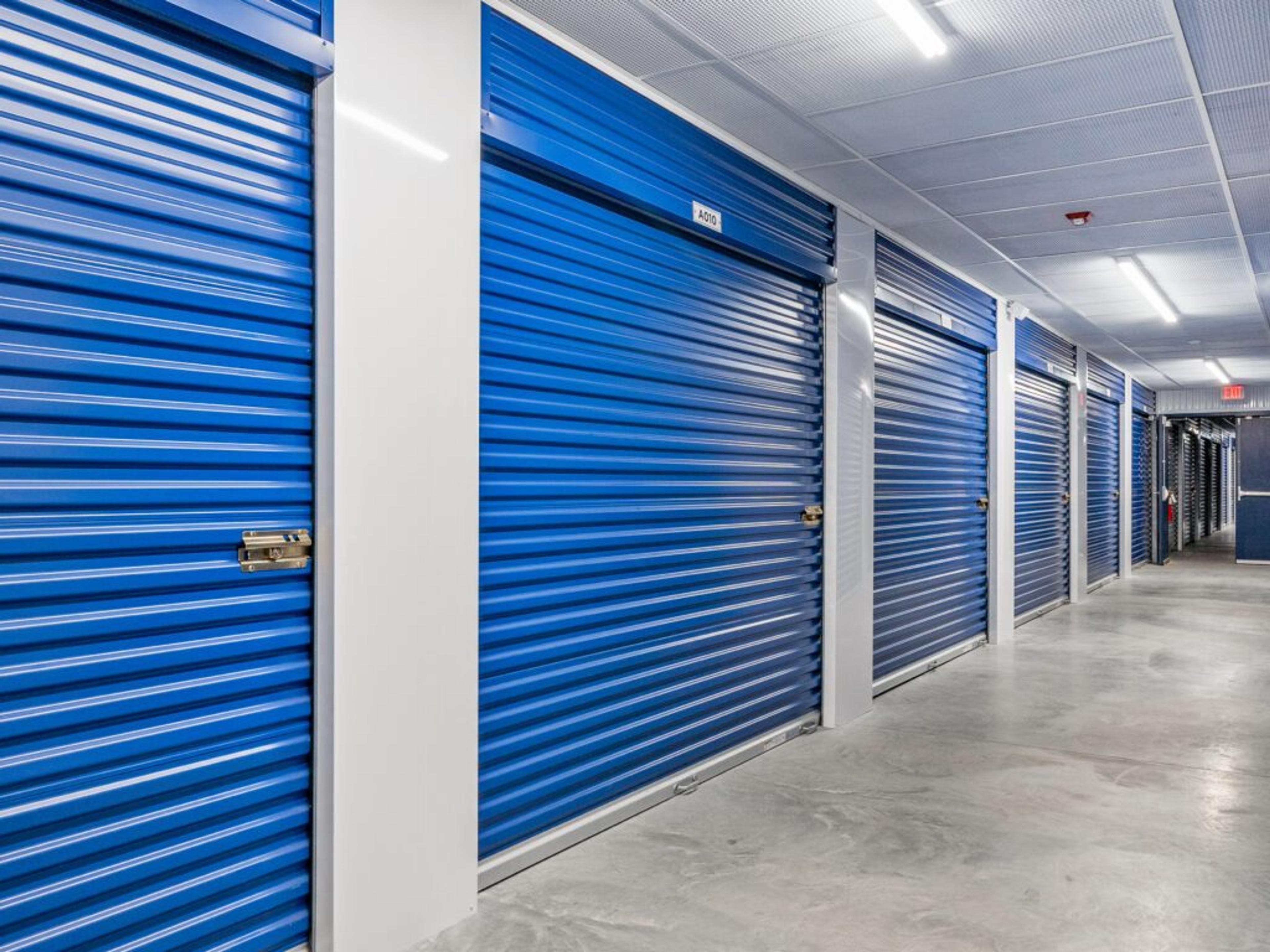 Climate controlled indoor storage