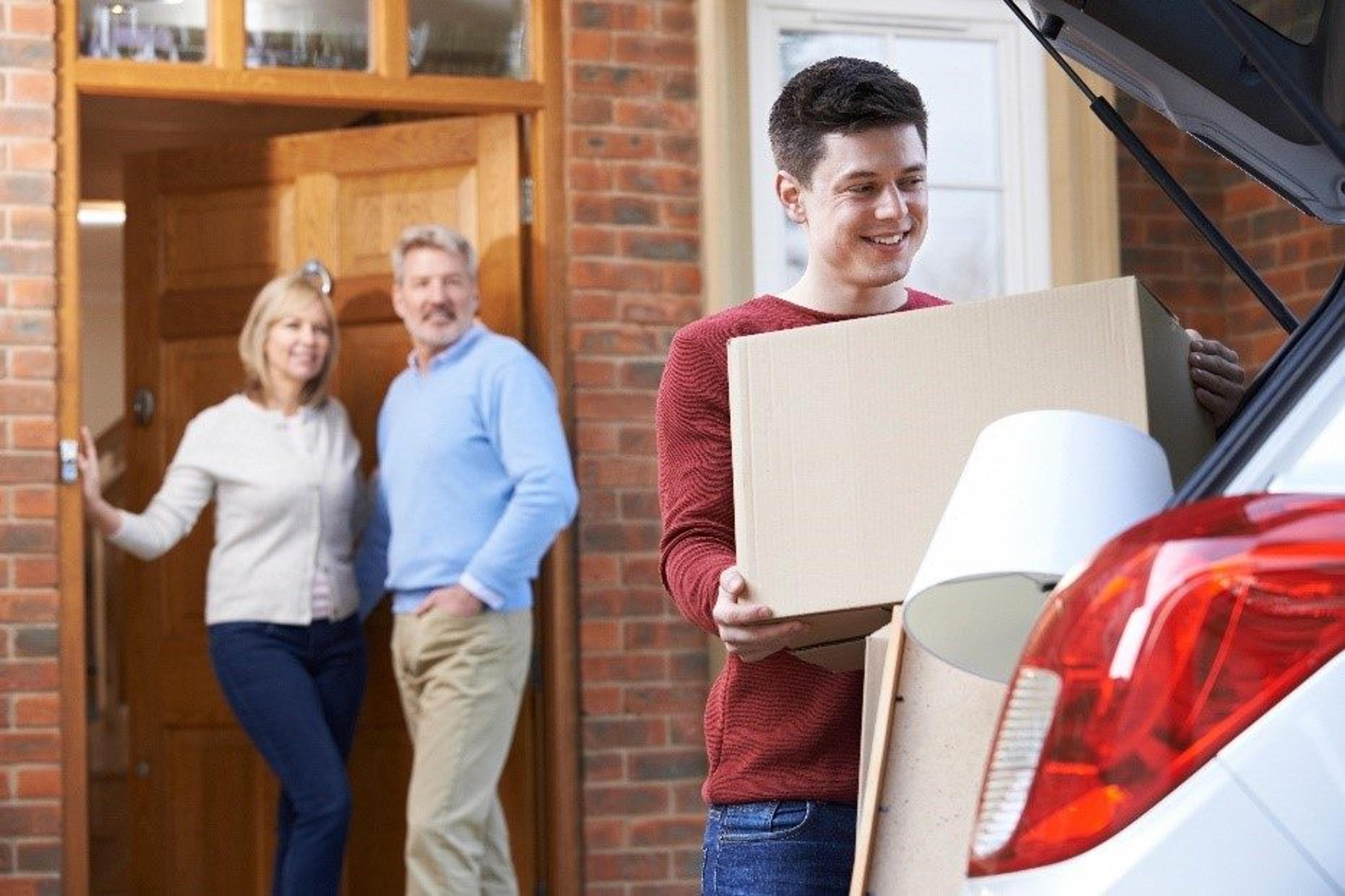 College Graduate Moving