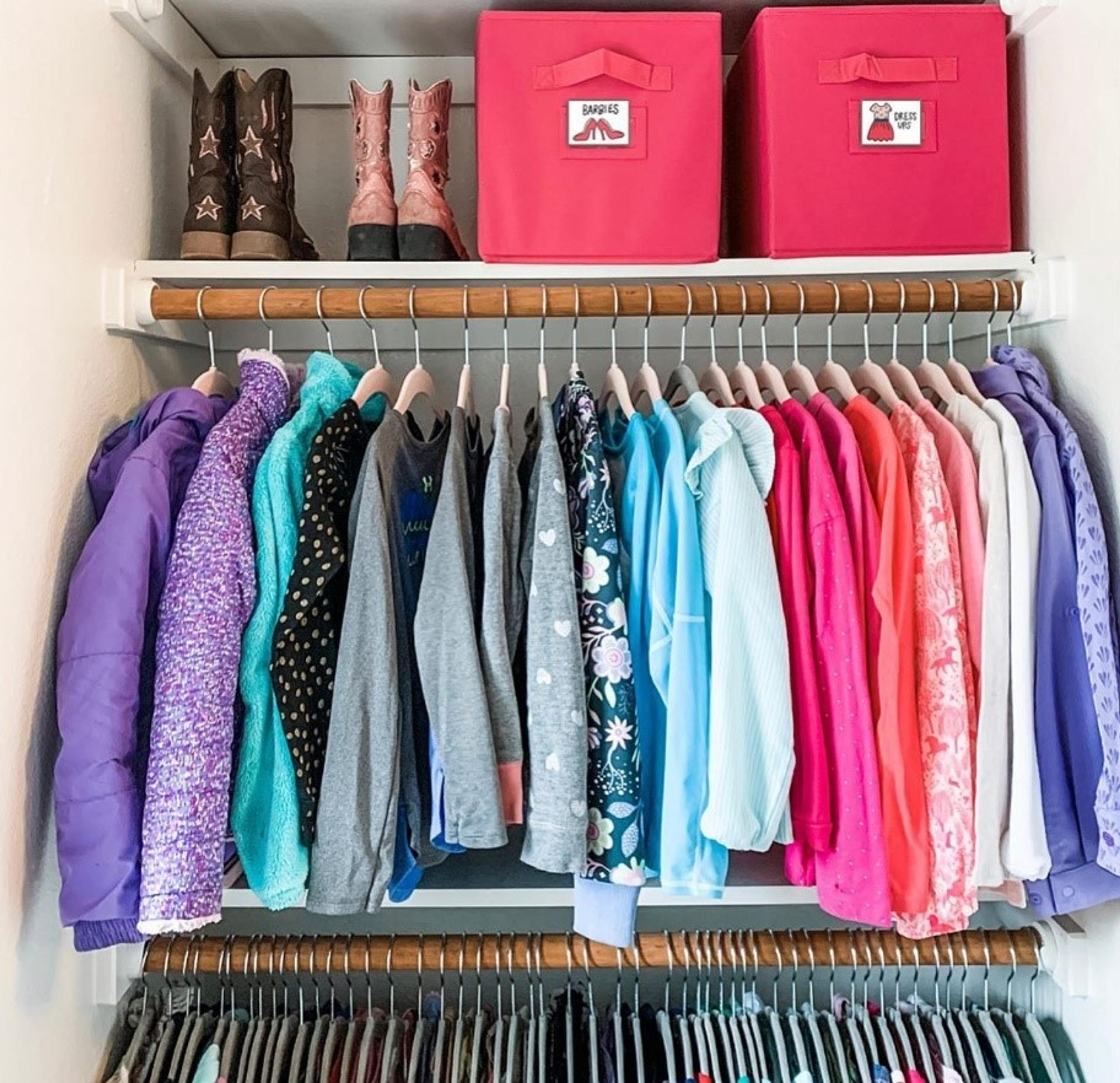 Organized closet