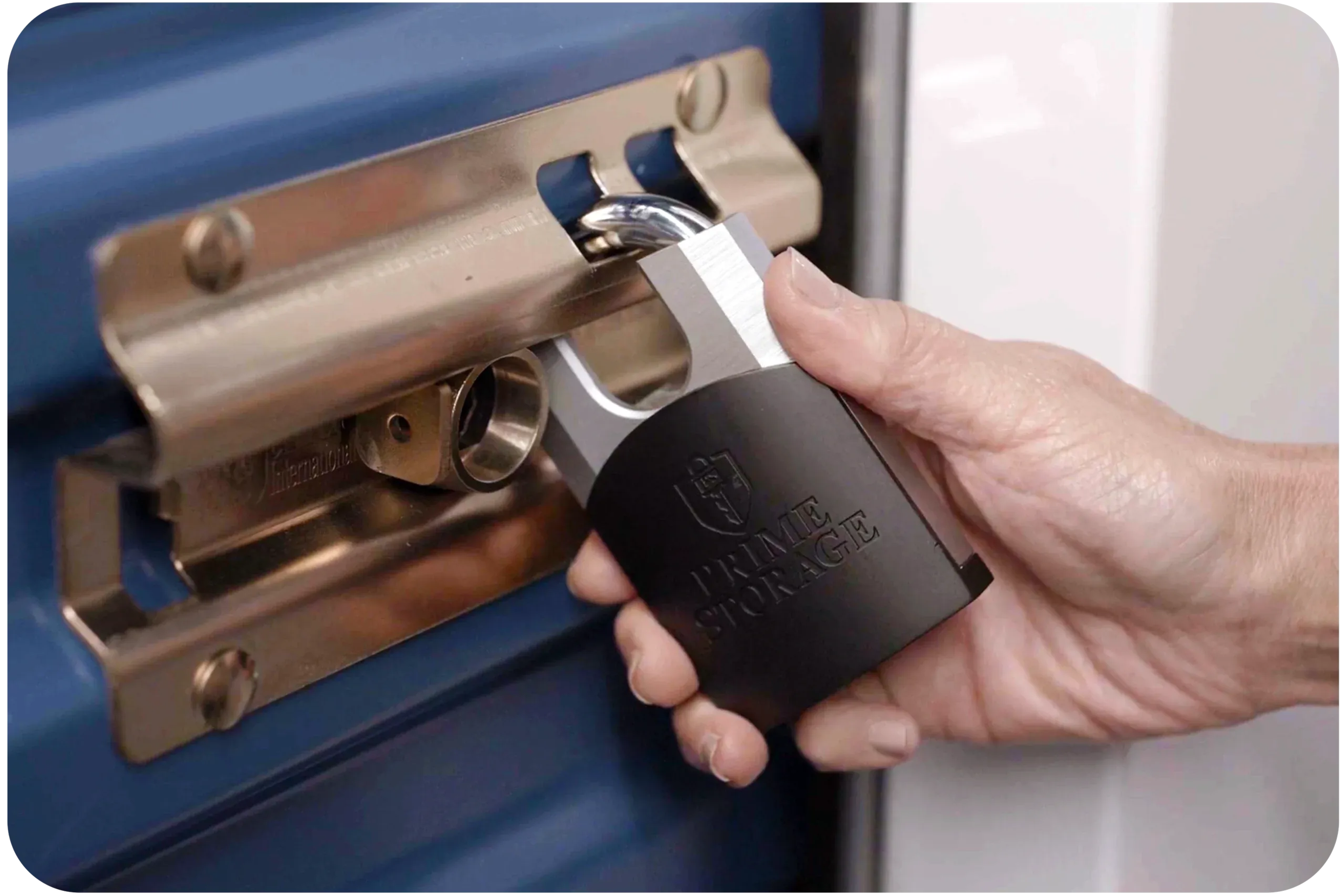 Prime Lock is our keyless smart lock controlled by your smartphone.
