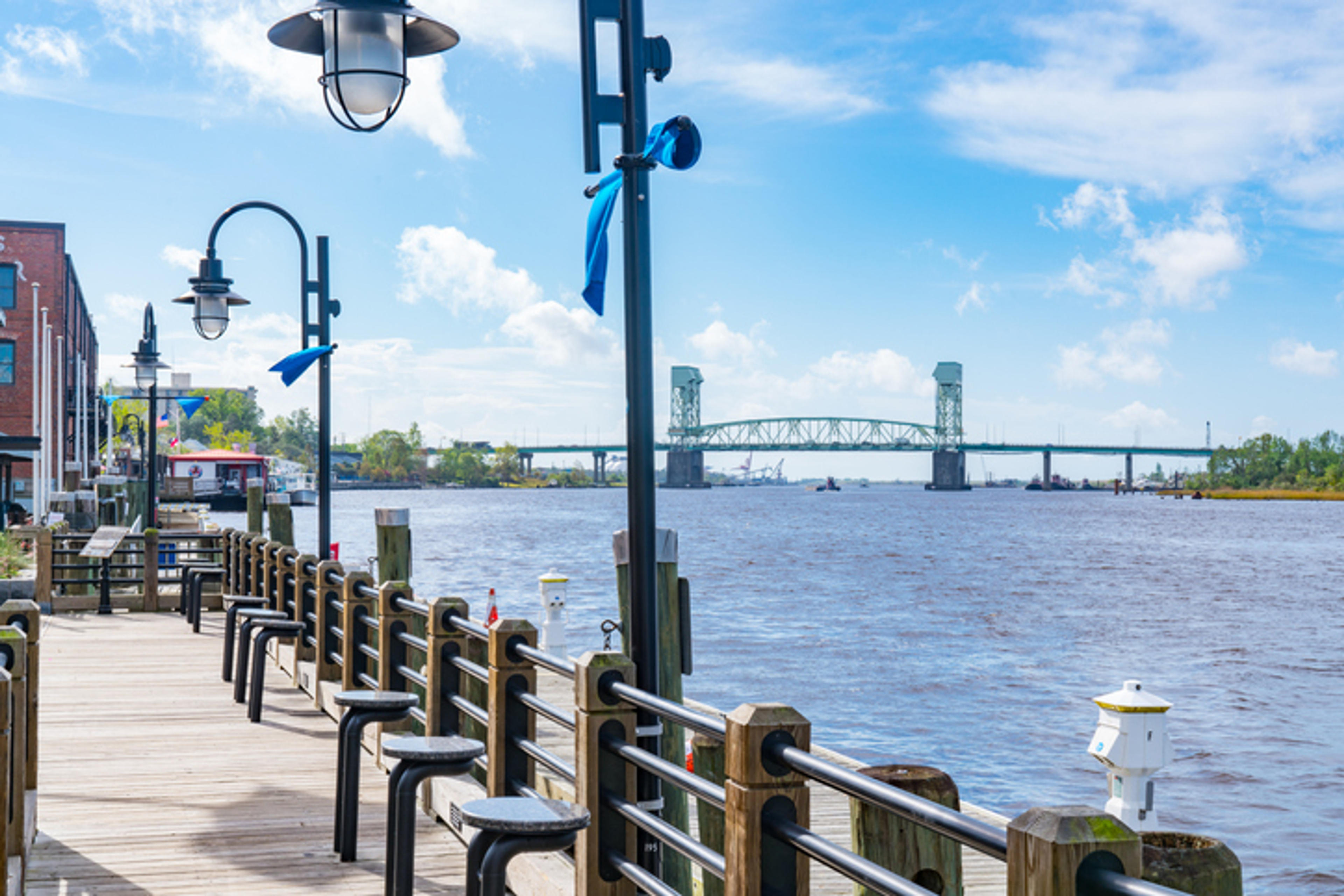 Wilmington waterside dock