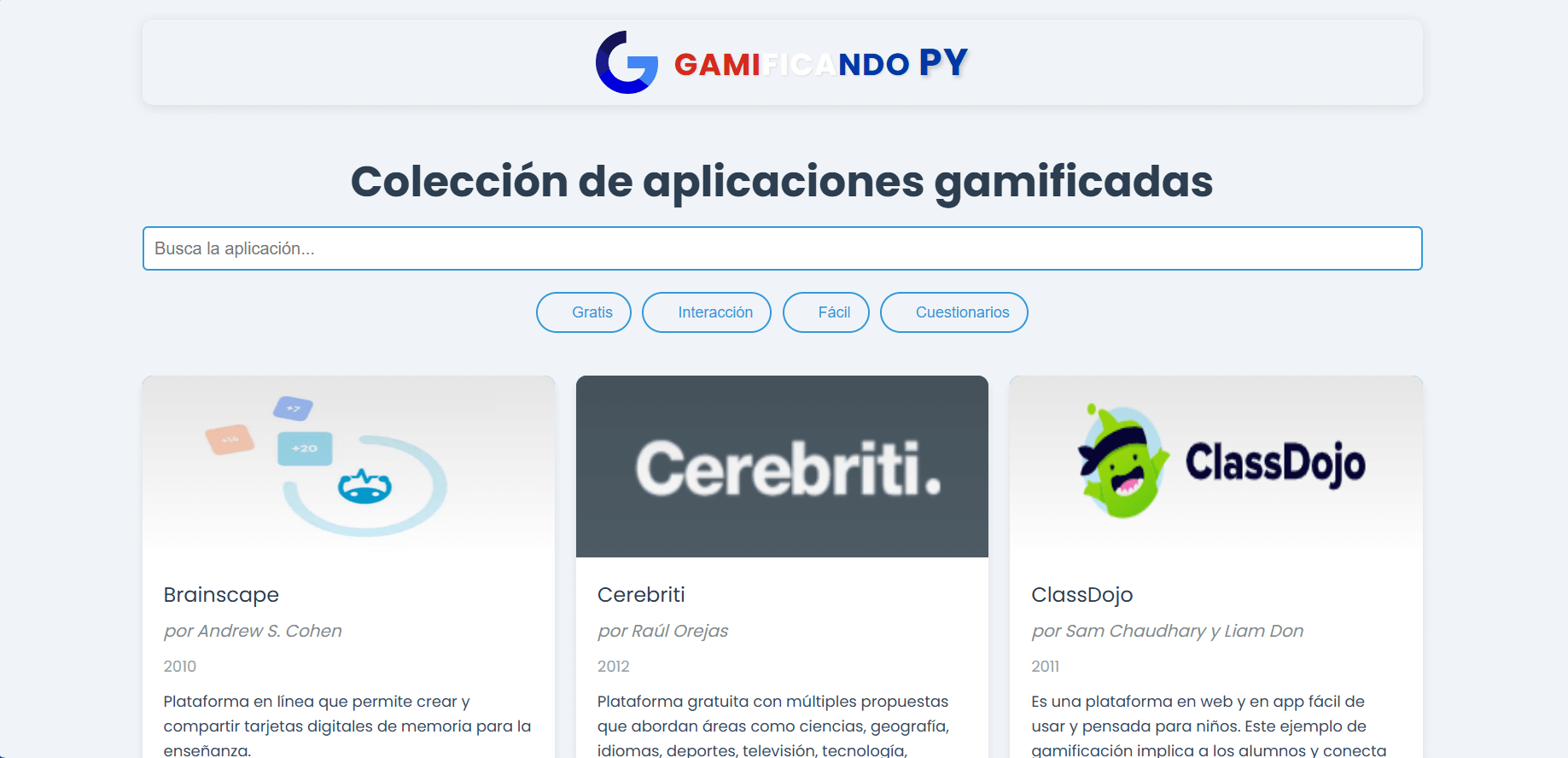 Gamificando PY