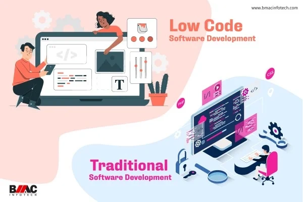 low-code-software-development-vs-traditional-development