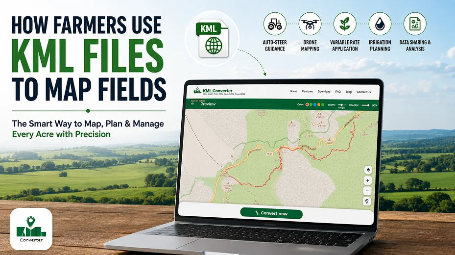 How Farmers Are Using KML Files to Map Fields (Precision Agriculture Guide)