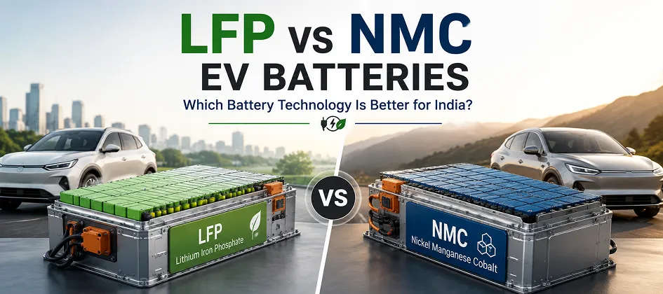 LFP vs NMC EV Batteries: Which Battery Technology Is Better for India?