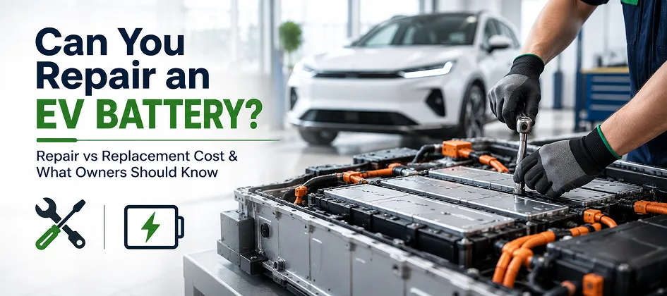 Can You Repair an EV Battery? Repair vs Replacement Cost & What Owners Should Know