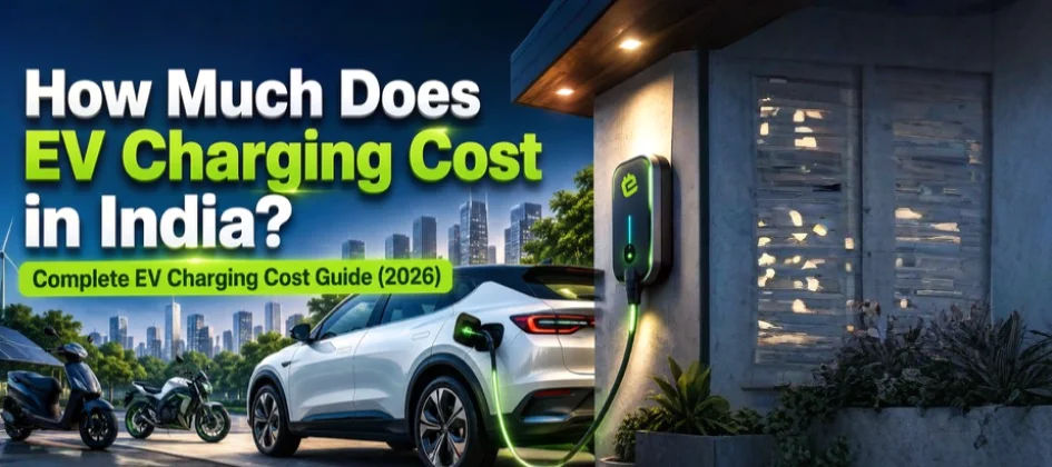 How Much Does EV Charging Cost in India? Complete Cost Breakdown for Cars, Bikes & Scooters (2026)