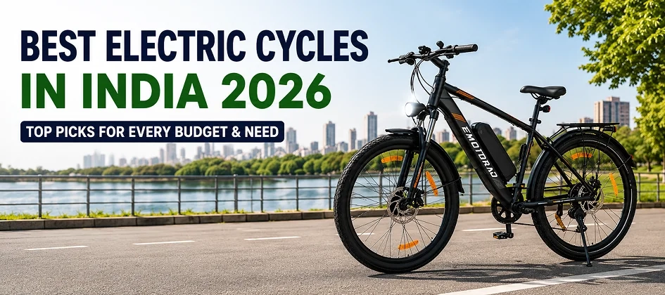 Best Electric Cycles in India (2026): Top E-Bikes for Commuting & Fitness