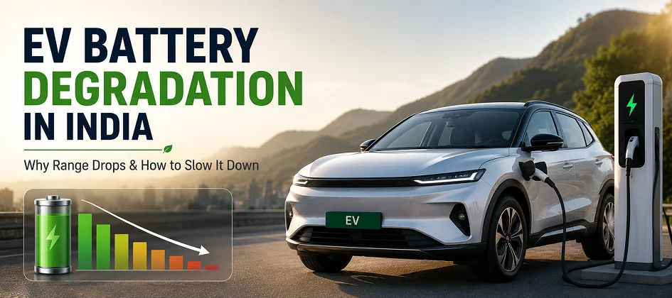 EV Battery Degradation in India: Why Range Drops & How to Slow It Down