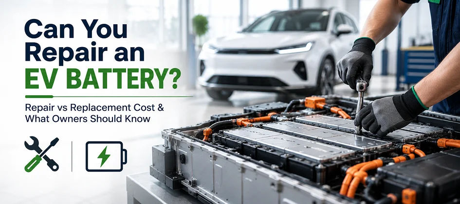 Can You Repair an EV Battery? Repair vs Replacement Cost & What Owners Should Know