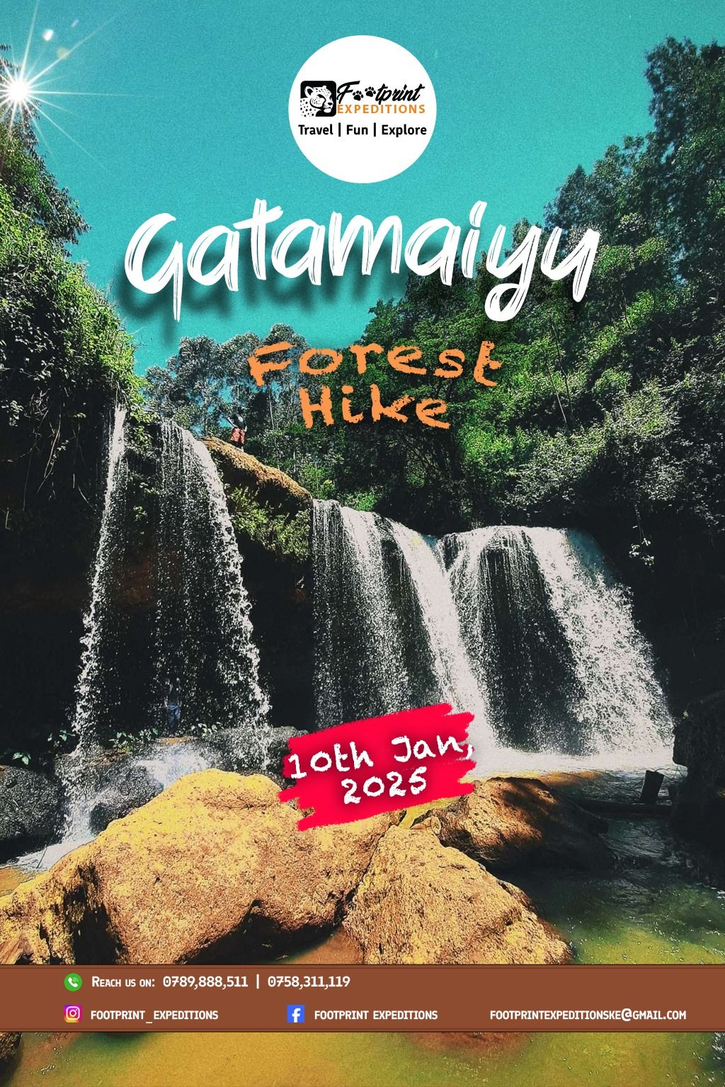Gatamaiyu forest hike, Kiambu County