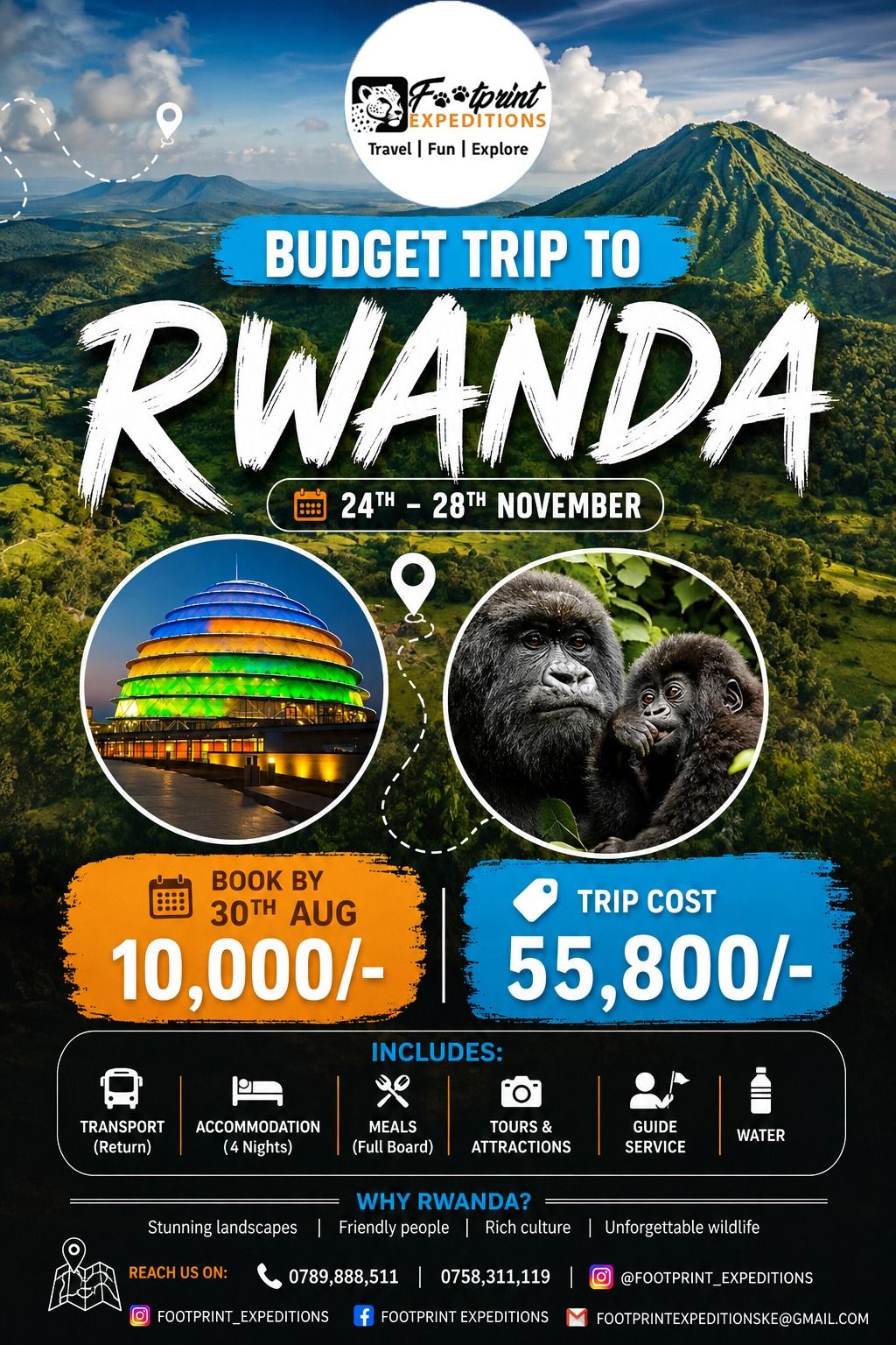 Rwanda Budget Trip photo 3
