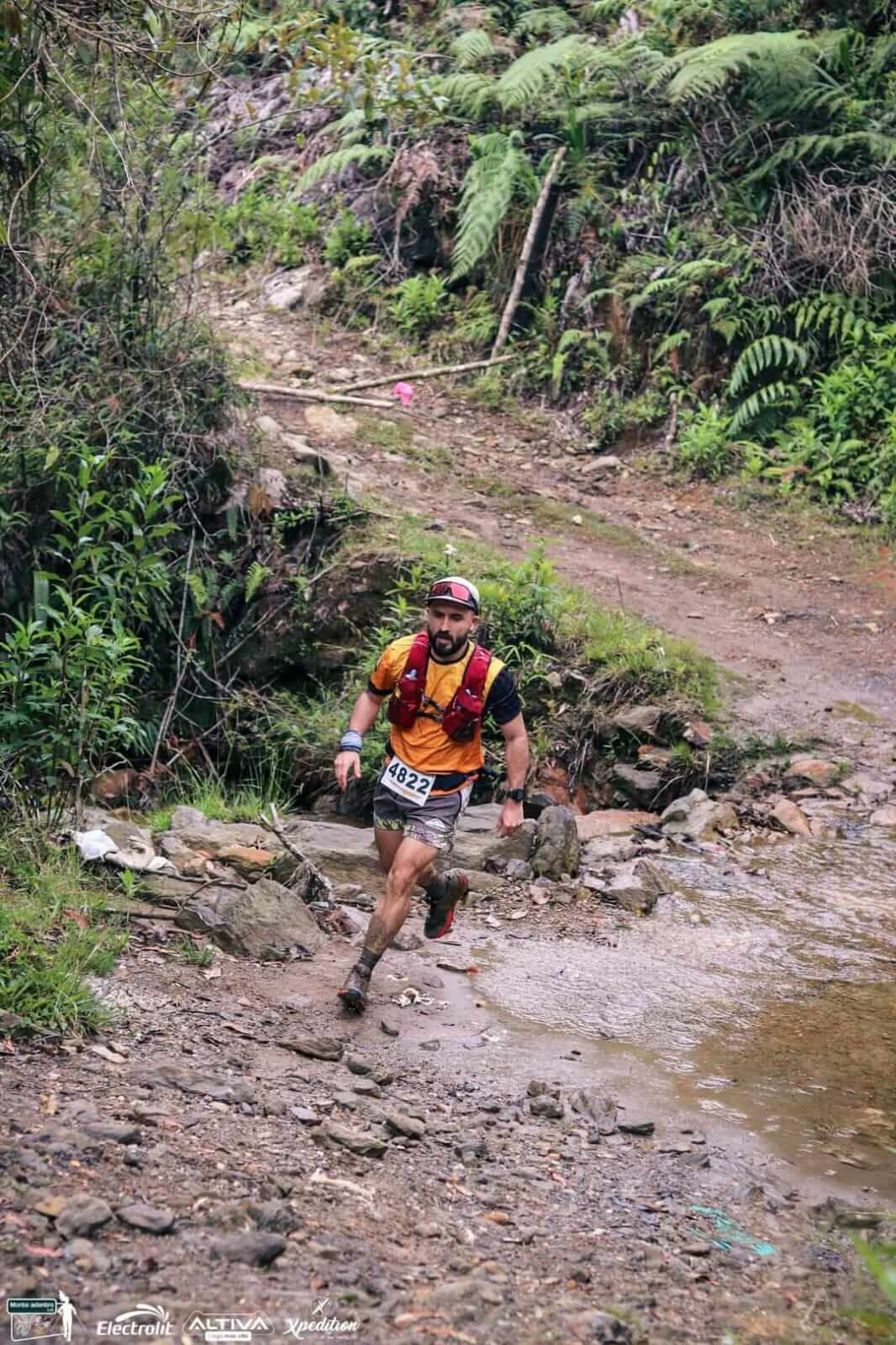 This photo was taken in the 25th kilometer of a 50K race I was part of.