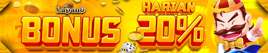 BONUS HARIAN 20%