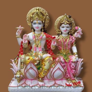 Marble Laxmi Narayan Moorti
