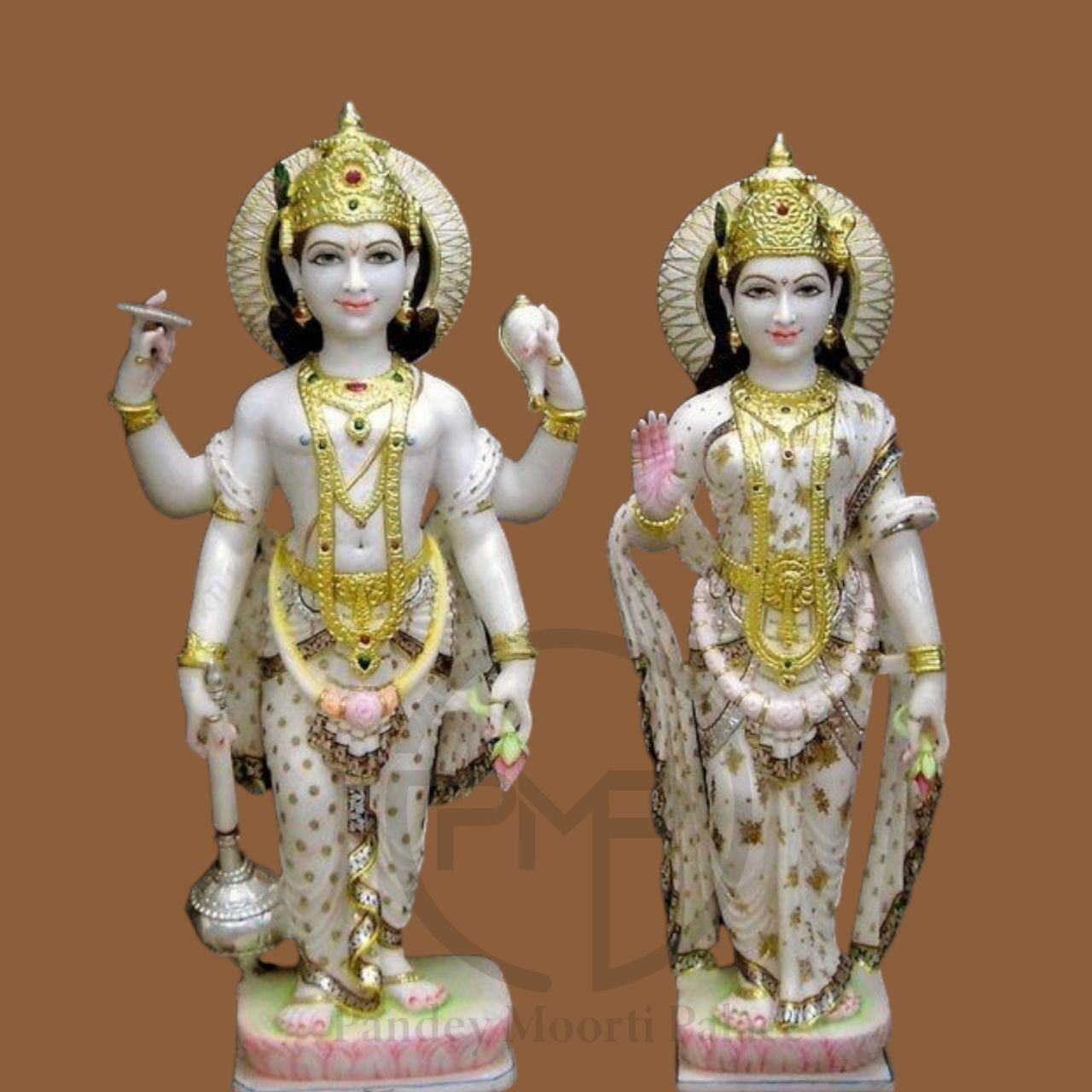 Lakxmi Narayan Marble Statue