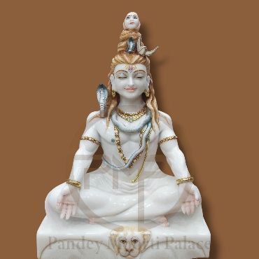 Lord Shiva Marble Statue