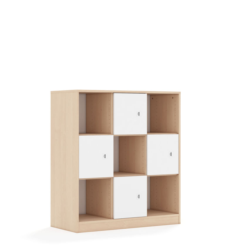 Regál BLOX Base 110 3PP 4F1 — Barva korpusu: Bříza