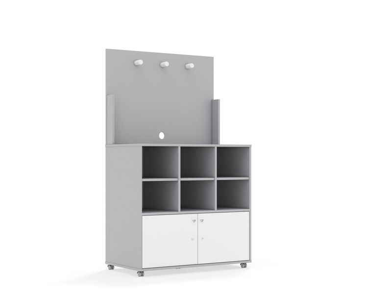 Skříňka na tiskárnu 3D BLOX Base 105FG — Barva korpusu: Šedá