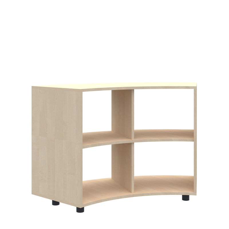 Regál Smart 1/6 kolečka 2P — Barva korpusu: Bříza