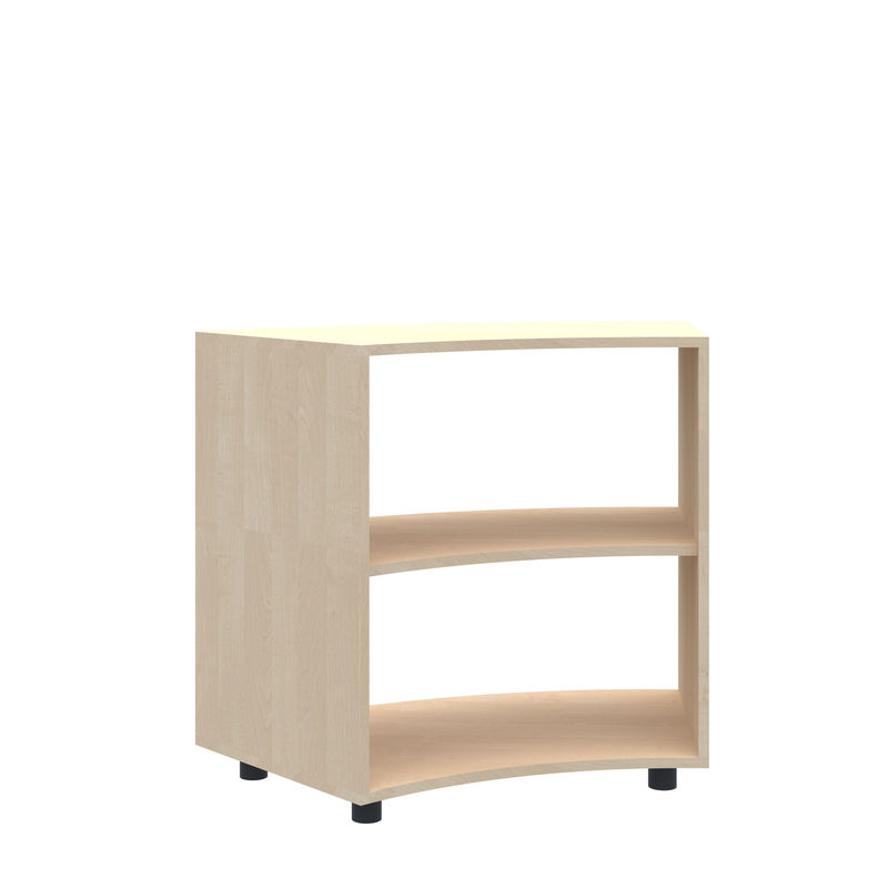 Regál Smart 1/8 kolečka 2P — Barva korpusu: Bříza