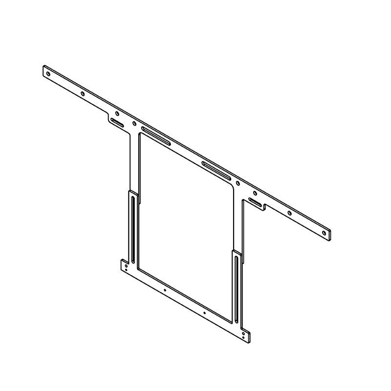 Výškově nastavitelný adaptér Cisco Room Kit k displeji 55–75″ – pohled 2