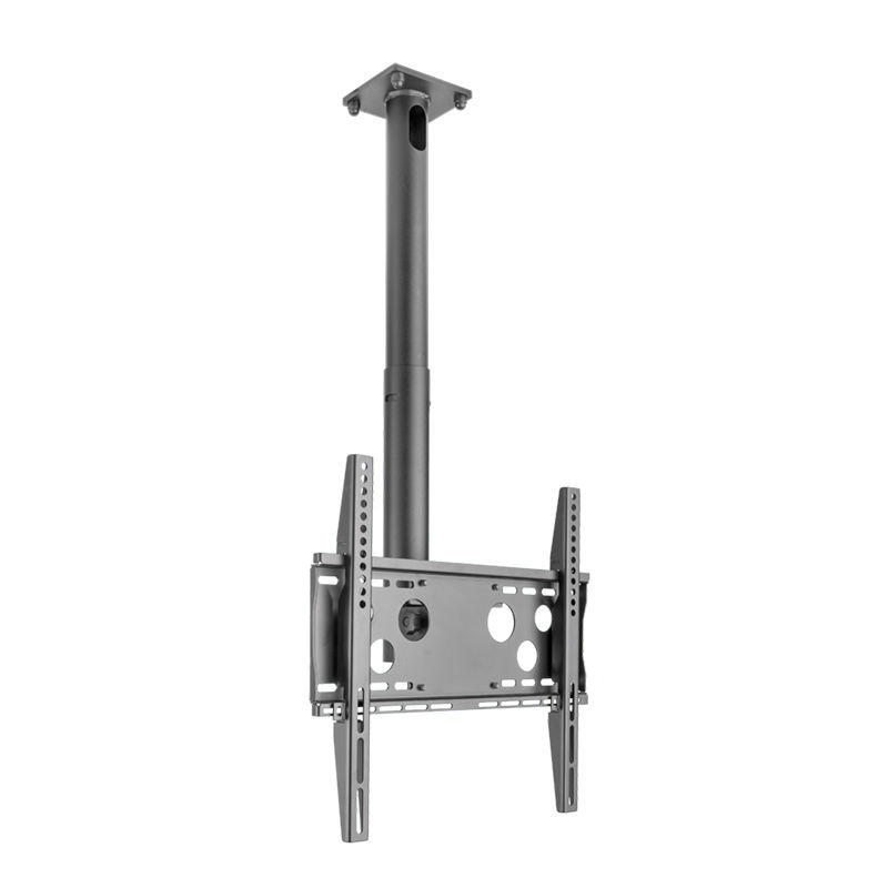 Výškově nastavitelný stropní držák displeje HA DH 400–700 S, 32–50″, nosnost 50 kg – pohled 2