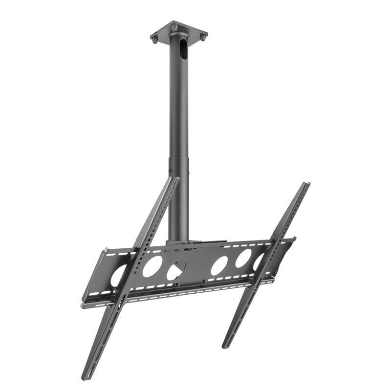 Výškově nastavitelný stropní držák displeje HA DH 400–700 L, 55–75″, nosnost 50 kg – produkt