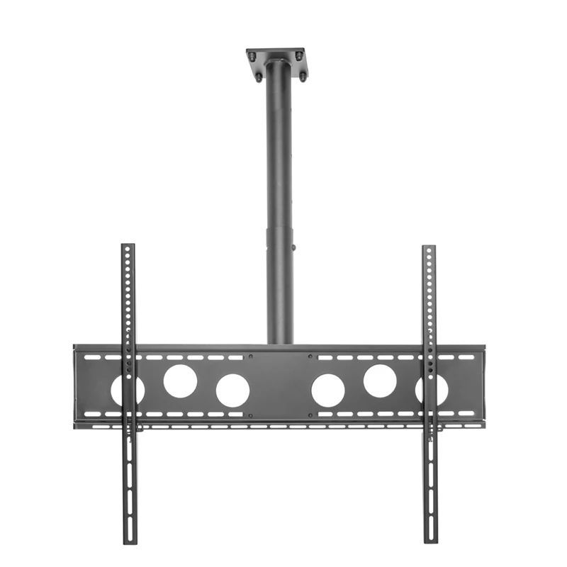 Výškově nastavitelný stropní držák displeje HA DH 400–700 L, 55–75″, nosnost 50 kg – pohled 2