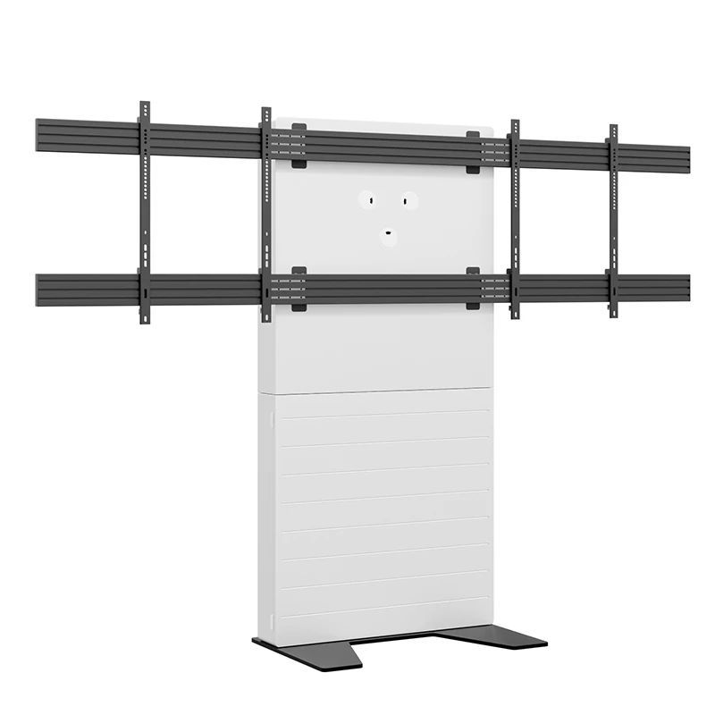 Volně stojící mediální sloup pro dva displeje CON-Line Big FS Dual 65–75″, nosnost 2 × 45 kg – produkt