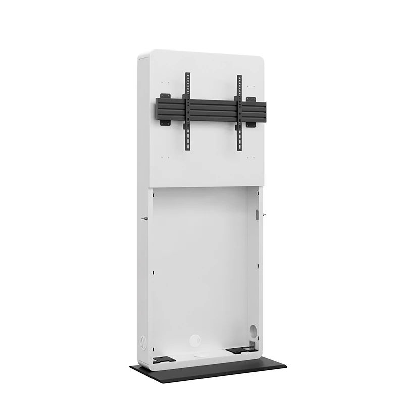 Volně stojící mediální sloup CON-Line FS 55–65″, nosnost 50 kg – pohled 2