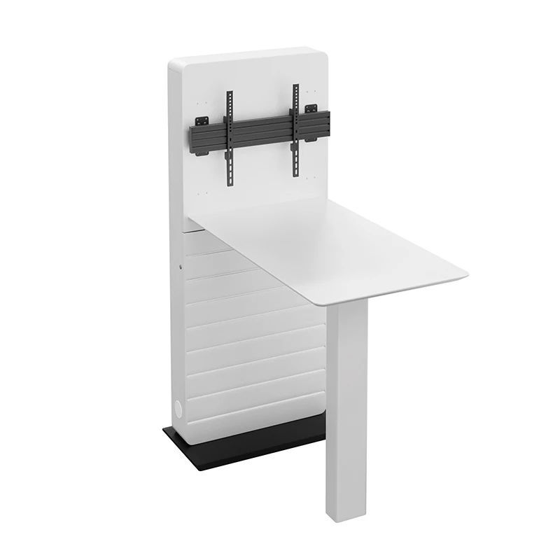 Volně stojící mediální sloup s konferenčním stolem CON-Line FS Table 32–55″, nosnost 50 kg – produkt