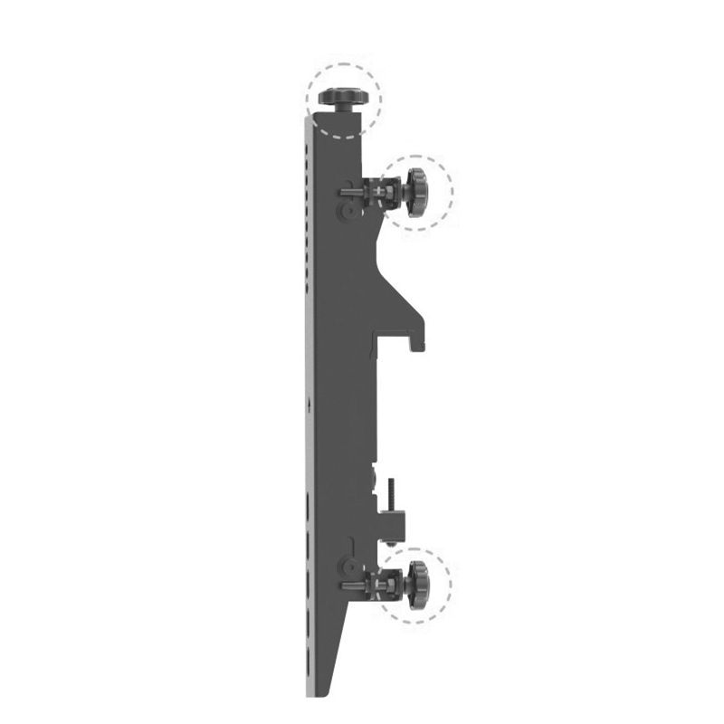 Montážní ramena VESA s jemným nastavením pro lišty CPS Microadjustable Arms VESA 400 – pohled 2