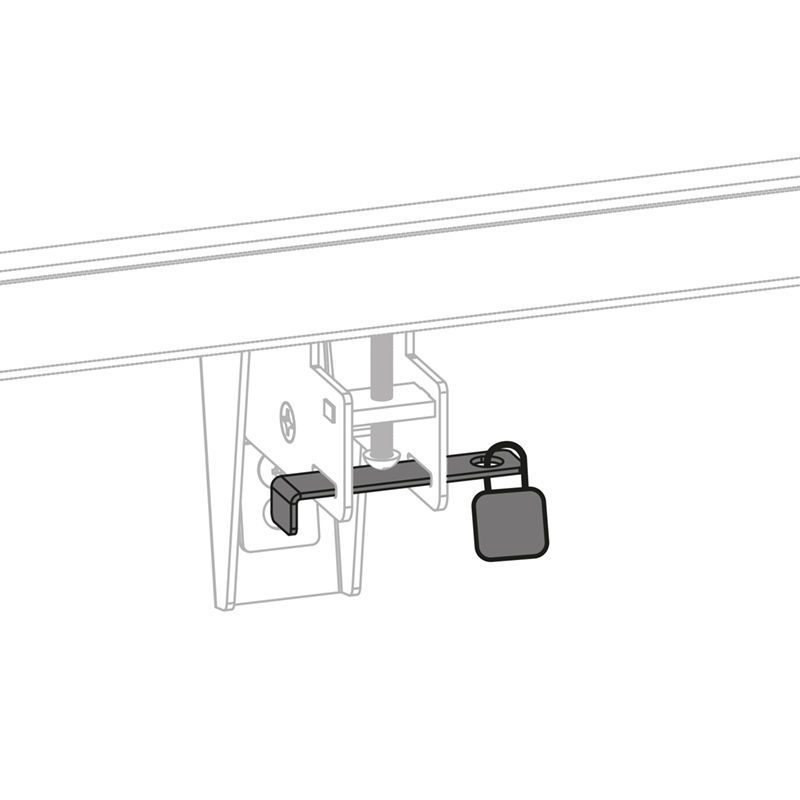 Bezpečnostní pojistka pro sklopná ramena CPS Tilt Arms Secure Part – pohled 2
