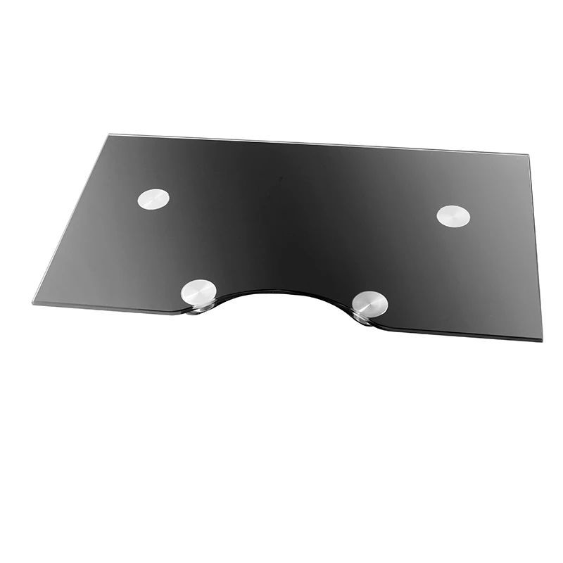Skleněná police pro AV techniku na sloupy CPS Glass Shelf – produkt