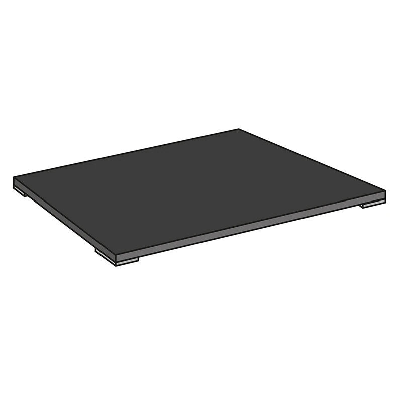 Podlahová základna z MDF pro hliníkové sloupy CPS Wooden Floorbase – pohled 2