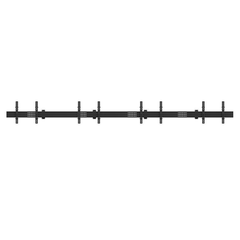 Nástěnný držák menu boardu pro 4 displeje CPS Menuboard W4L 46–65″, nosnost 50 kg na displej – pohled 2