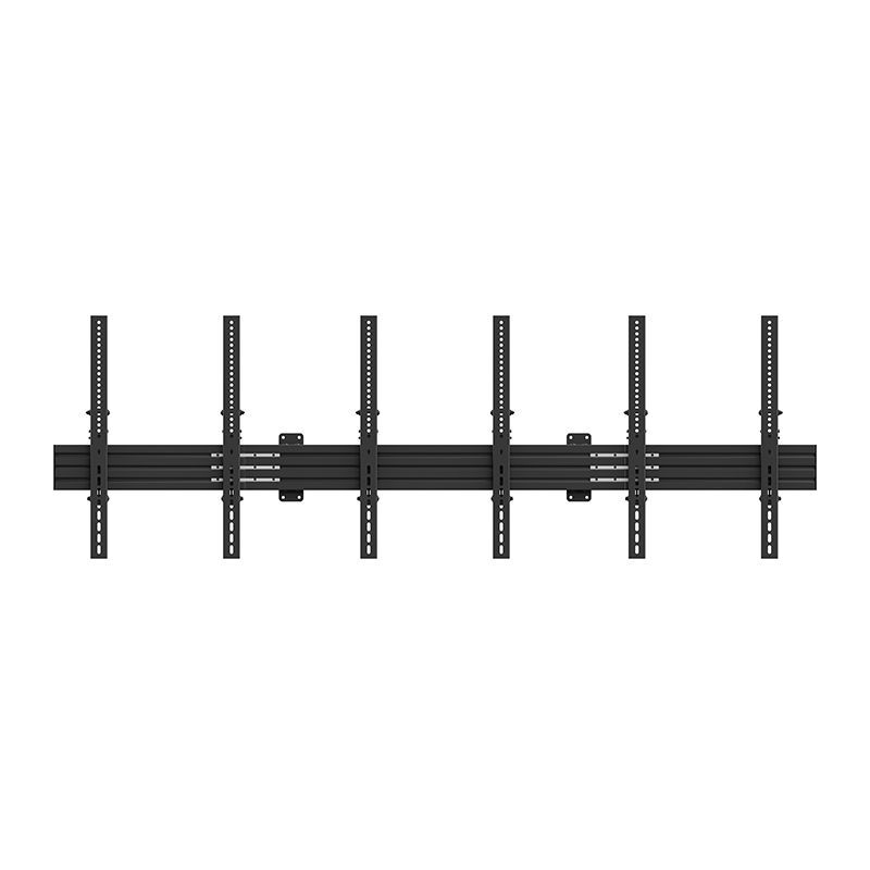 Nástěnný držák menu boardu pro 3 displeje CPS Menuboard W3P 46–65″ – pohled 2