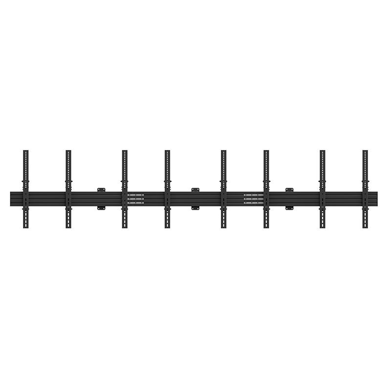 Nástěnný držák menu boardu pro 4 displeje CPS Menuboard W4P 46–65″, nosnost 50 kg na displej – pohled 2