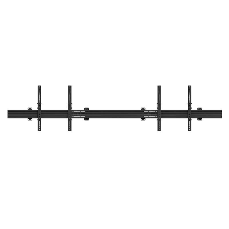 Nástěnný držák menu boardu pro 2 displeje CPS Wall 2 × 75–86″, nosnost 50 kg na displej – pohled 2